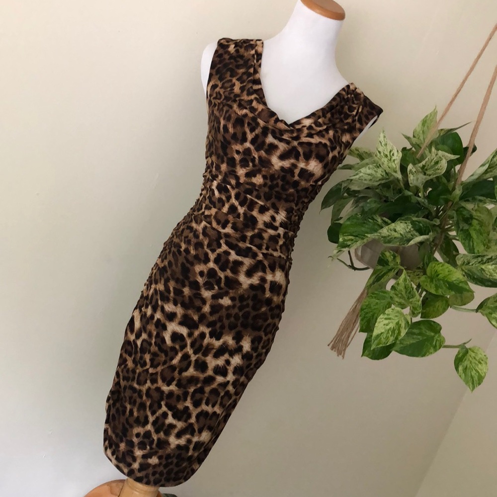 Animal Print Fashion Dress